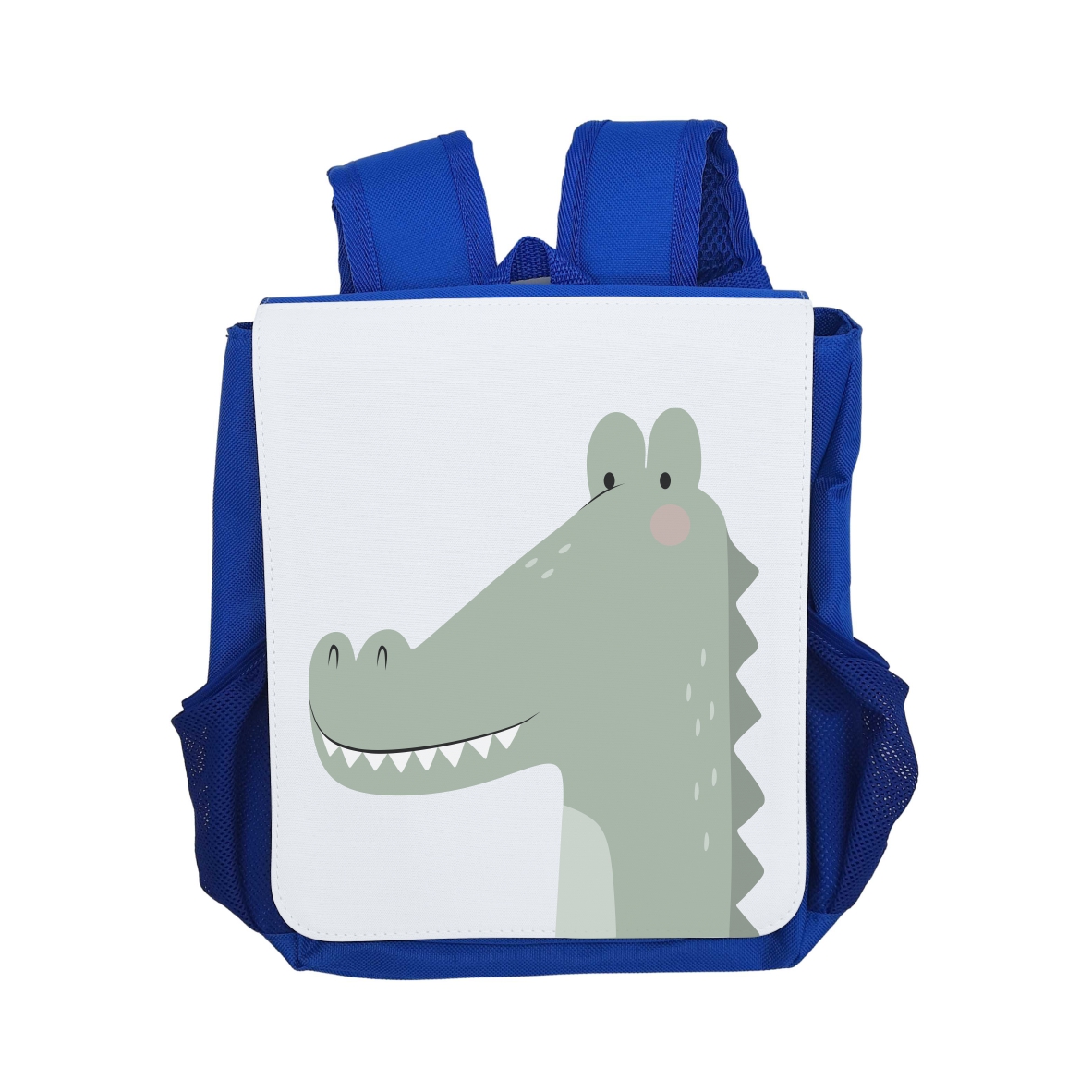 Kindergartenrucksack "Krokodil", blau