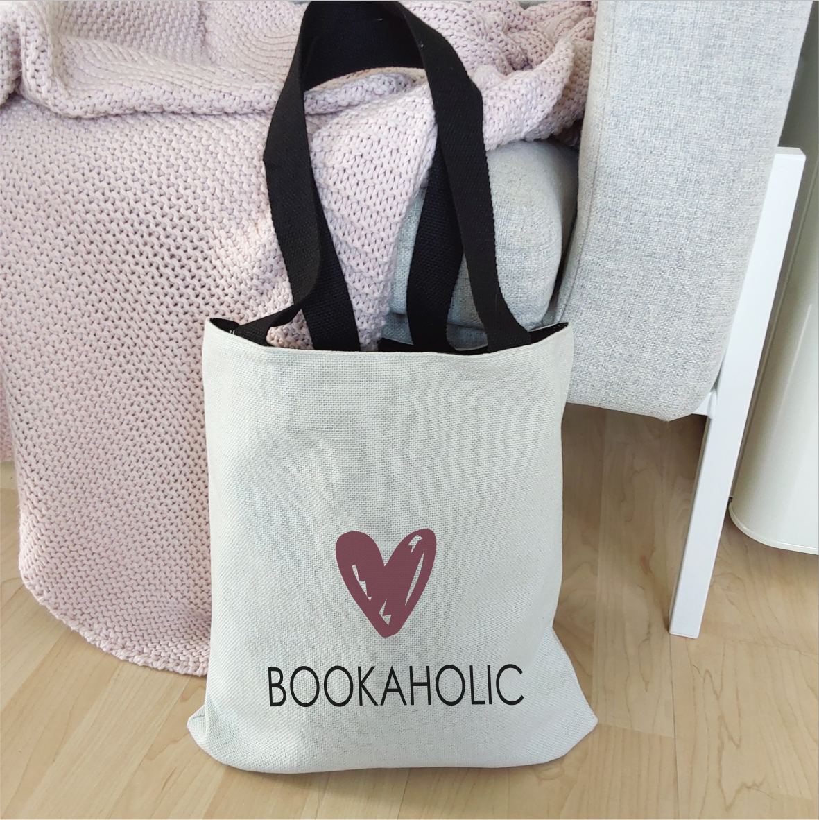 Einkaufstasche "Bookaholic"