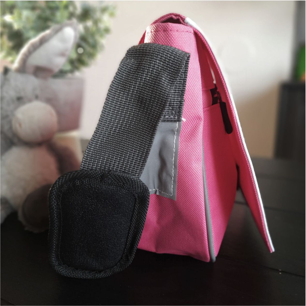 Kindergartentasche "Baby Einhorn", pink - mit Wunschnamen