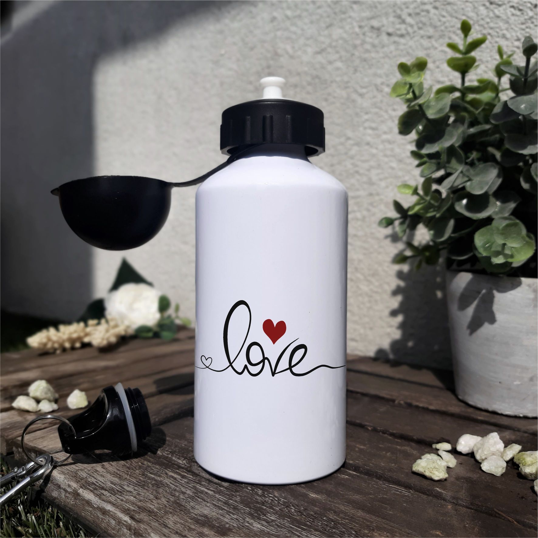 Trinkflasche "love", 500ml