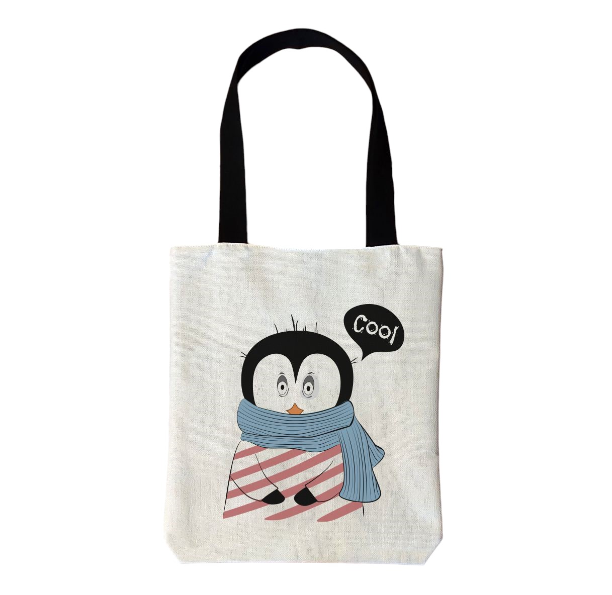 Einkaufstasche "Cooly Pinguin"
