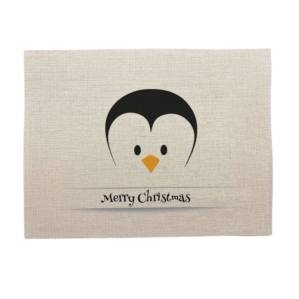 Tischset "Merry Christmas - Pinguin"