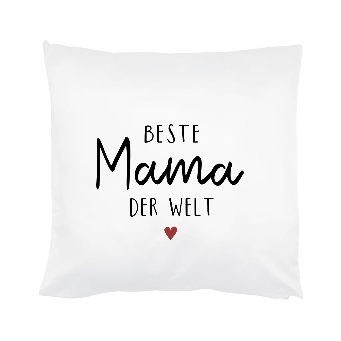 Satin Kissen "Beste Mama der Welt"