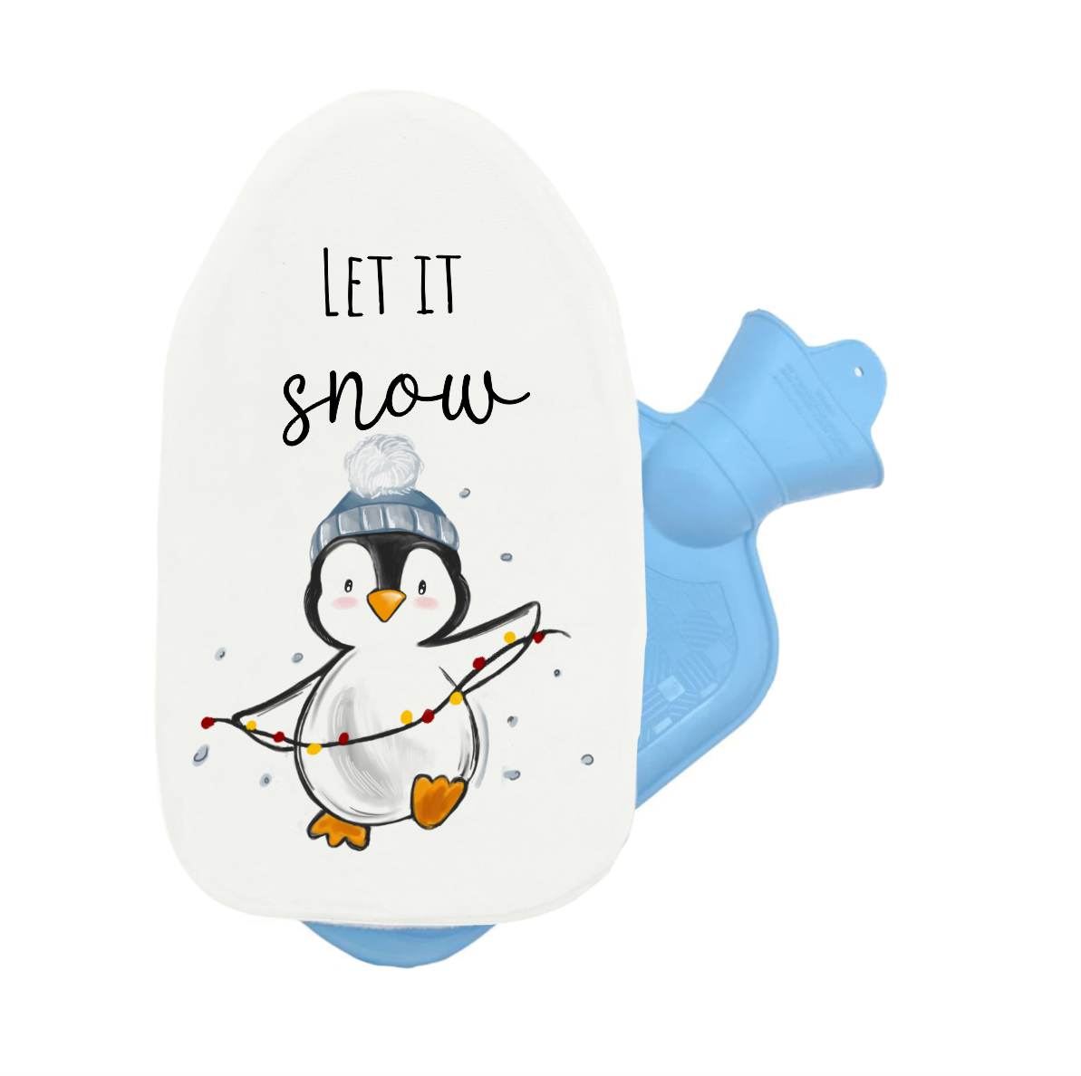 Wärmflasche "Pinguin Pitti - Let it snow"