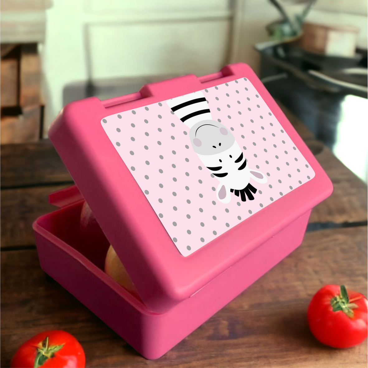 Brotzeitbox / Lunchbox "Zebra"