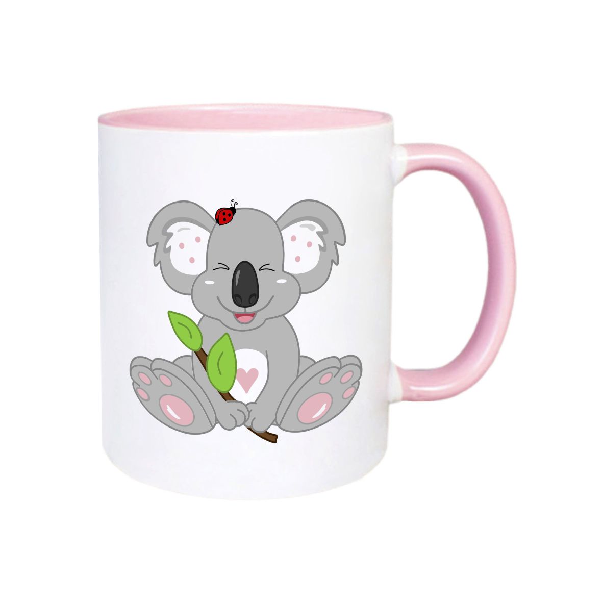 Keramik Tasse rosa, "Koala"