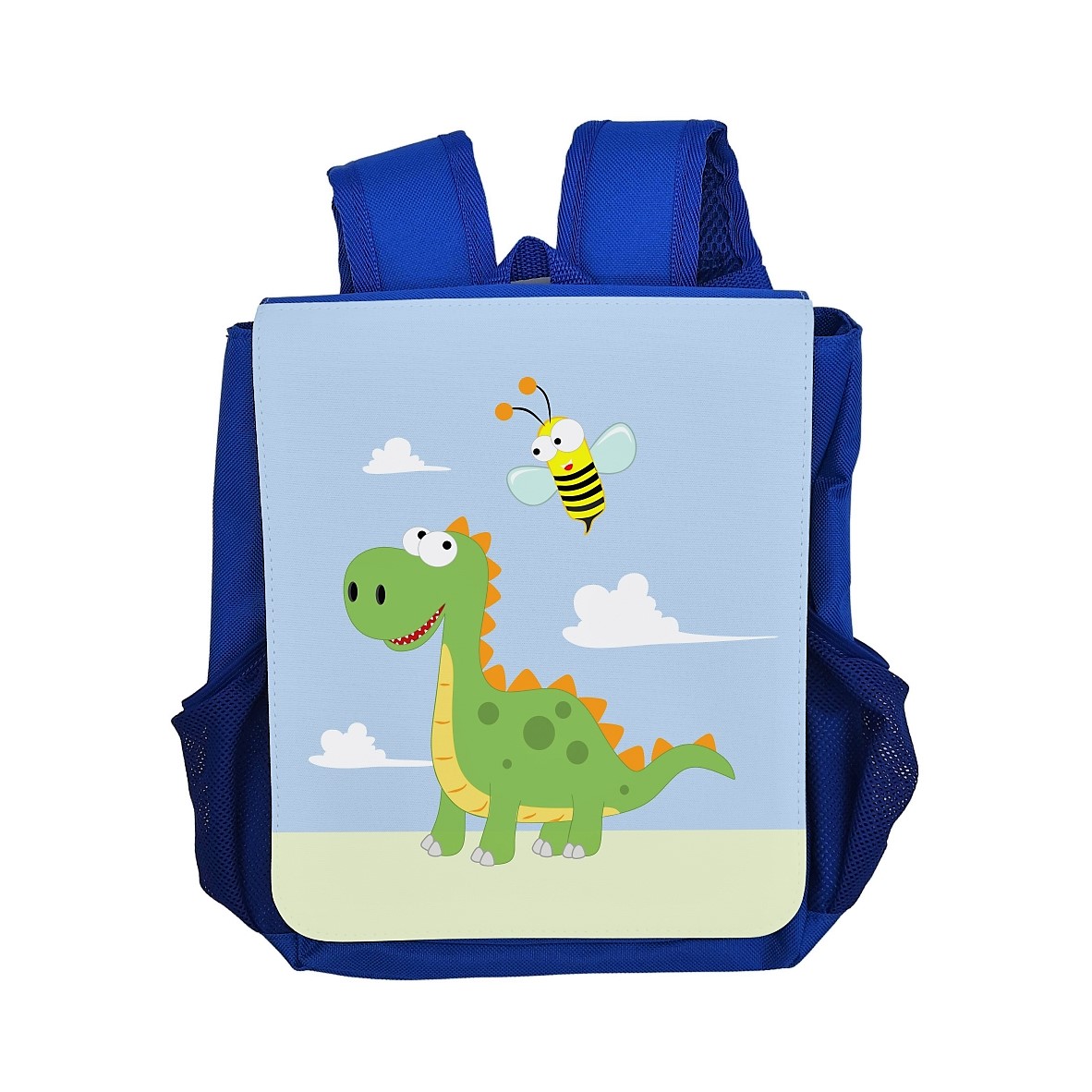 Kindergartenrucksack "Dino", blau